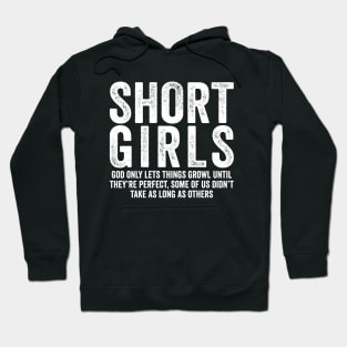 Pro Short Girls White Hoodie